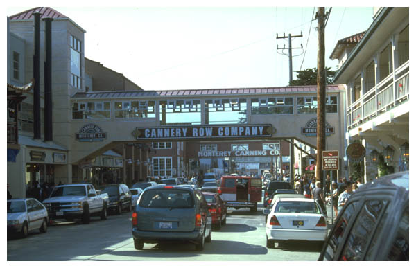 Cannery Row: Cannery Row in Monterey, Ca. served as the background for John Steinbeck's novel of the same name.