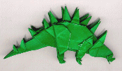 origami: dinosaur