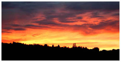 Sunset Panorama: 
