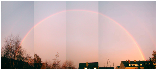 Regenbogen Panorama: 