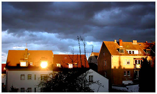 Sonne im Fenster: 