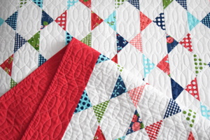 Gooseberry Star Patch Quilt on Moda Bakeshop